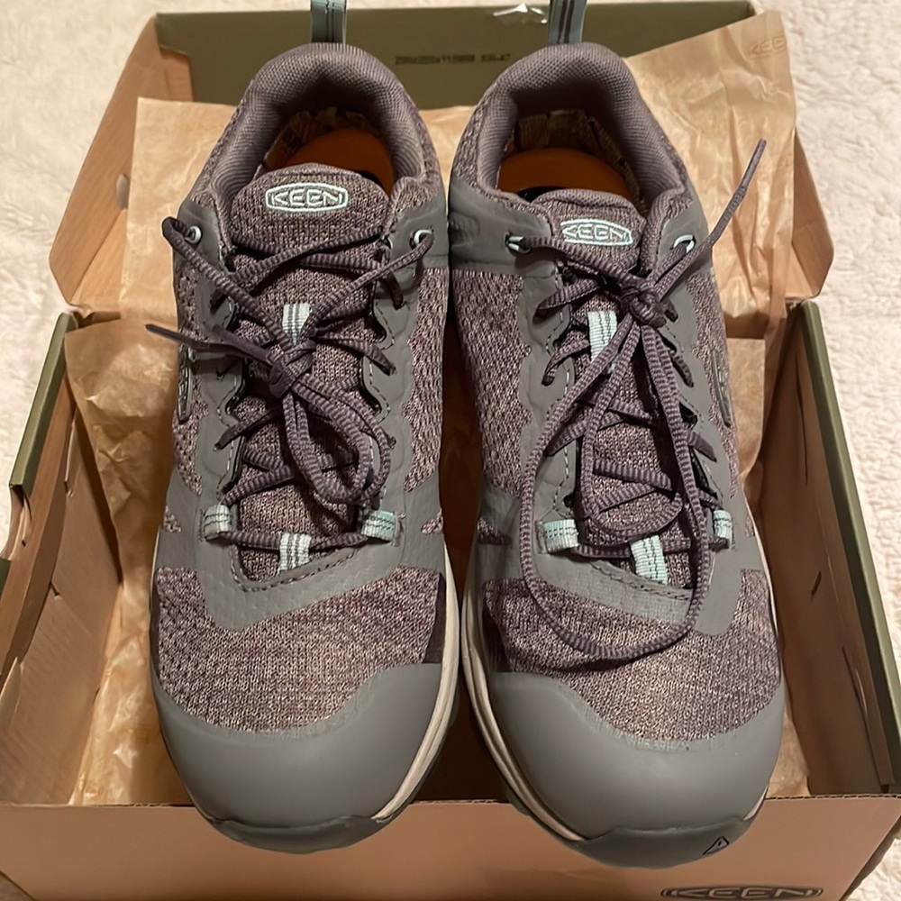 KEEN Women's Terradora II Waterproof Hiking Shoes Gray, Size 8.5